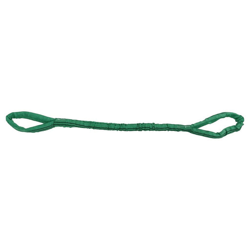 Cinta de Elevação em Poliéster 7:1 Tubular Tipo Sling 2 Ton Verde