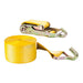 Ratchet Strap Poly Set 100mm 10T Univ Yellow