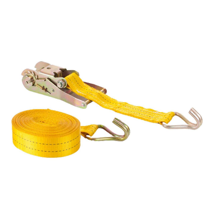 Ratchet Strap Poly Set 50mm 2T Univ Hook Yellow