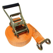 Conjunto de Amarração Poliéster Laranja 50mm 5 Ton c/Gancho Tipo Sider