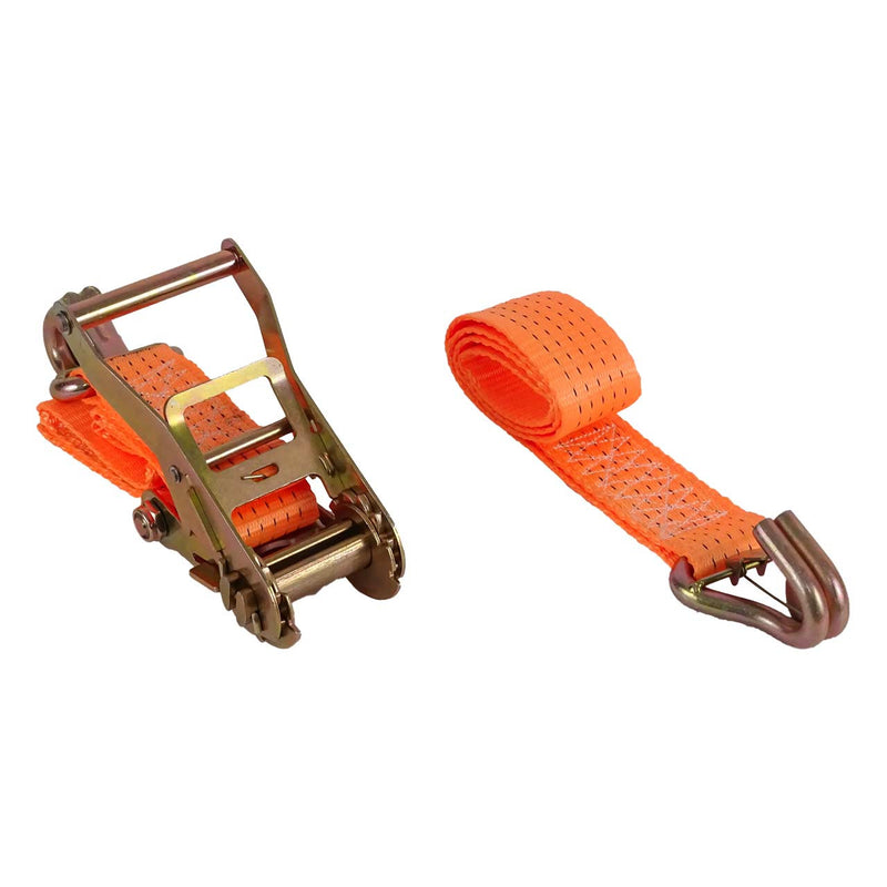 Conjunto de Amarração Gaseiro Poliéster Laranja 50mm 5 Ton Universal c/Trava de Segurança