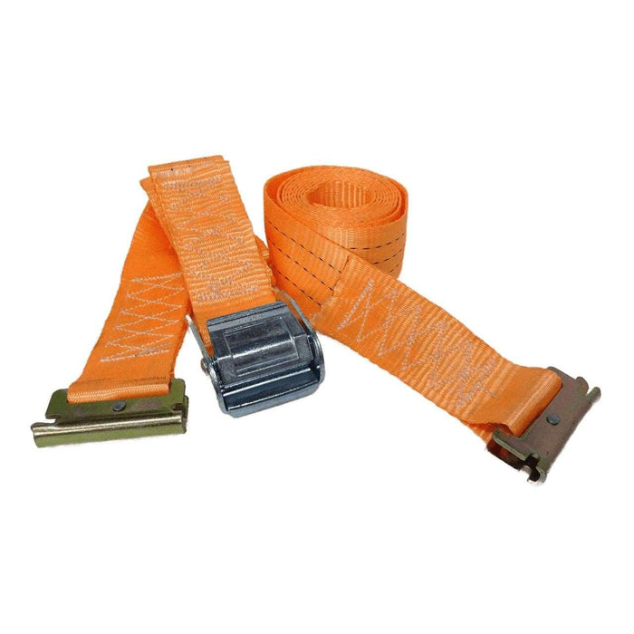 Conjunto Logístico Poliéster Laranja 50mm 3 Ton Terminal Tipo E 3,6m