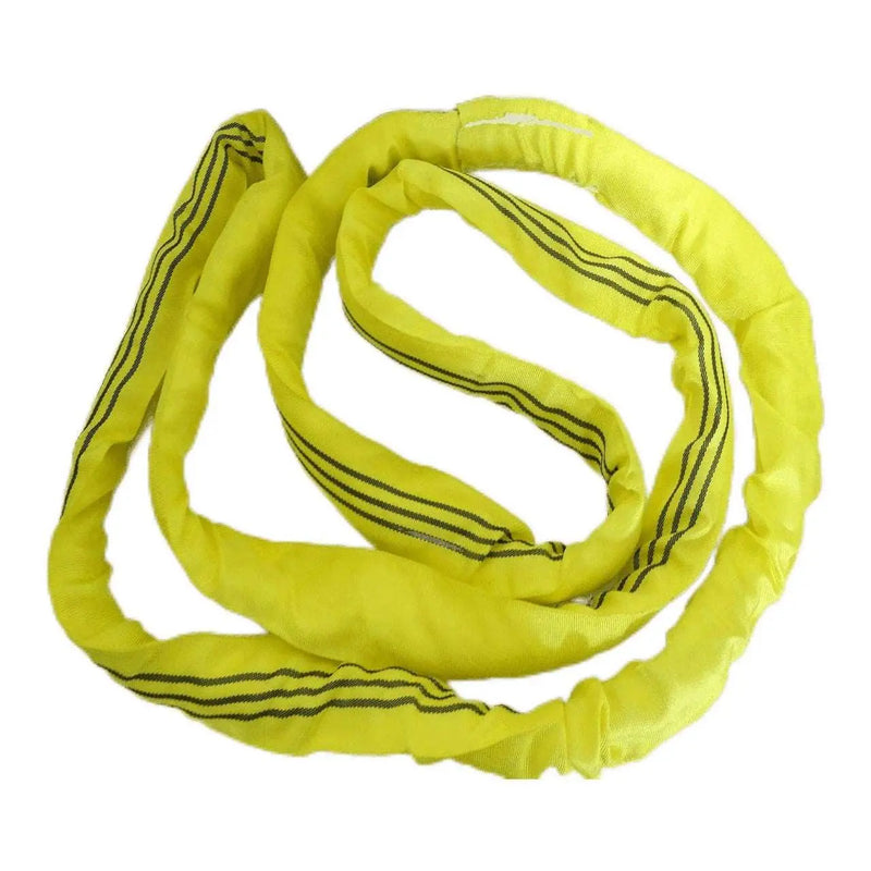 Cinta de Elevação em Poliéster 7:1 Tubular Tipo Anel 3 Ton Amarelo - 1