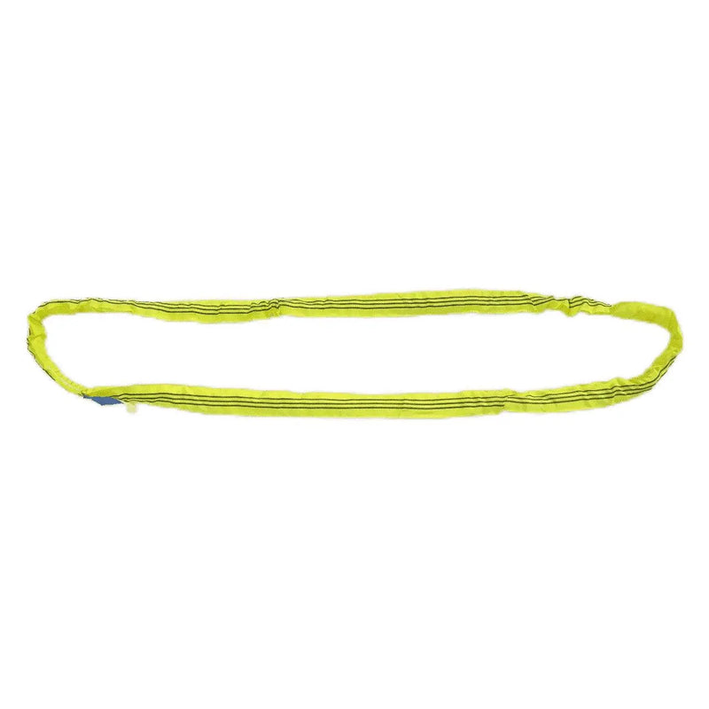 Cinta de Elevação em Poliéster 7:1 Tubular Tipo Anel 3 Ton Amarelo - 2