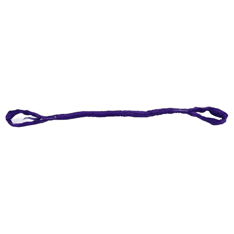 Cinta de Elevação Tipo Linga 2 Pernas em Poliéster 7:1 Tubular 1 Ton Roxo