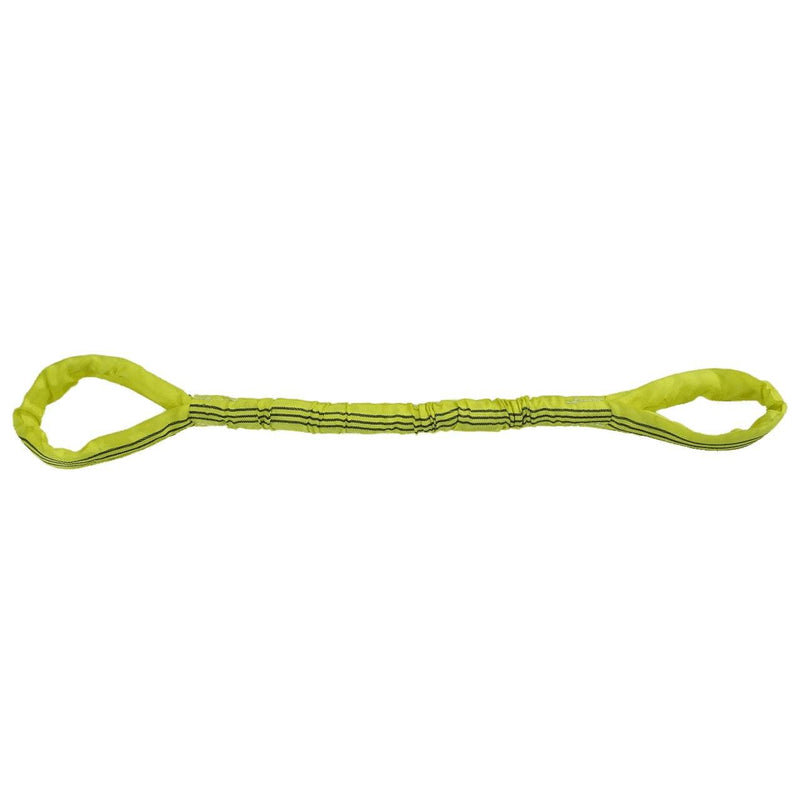 Cinta de Elevação em Poliéster 7:1 Tubular Tipo Sling 3 Ton Amarelo