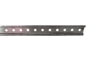 Trilho Logístico Horizontal Tipo F Aço Inoxidável 2m
