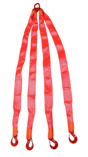 Cinta de Elevação Linga (Leg) 4 Pernas 5 Ton Vermelha 150mm