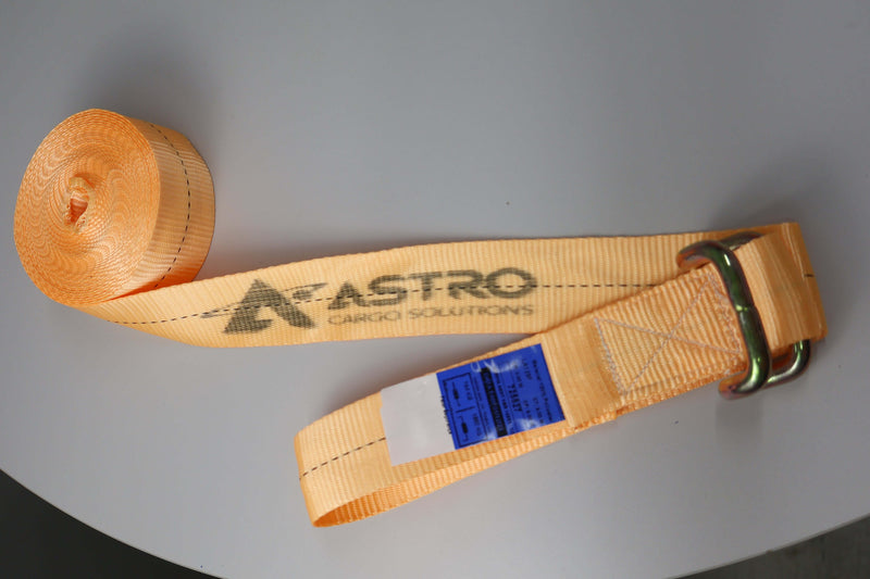 Cinta de Amarração 7 Ton 100mm com Gancho Tipo Sider Astro Cargo Solutions