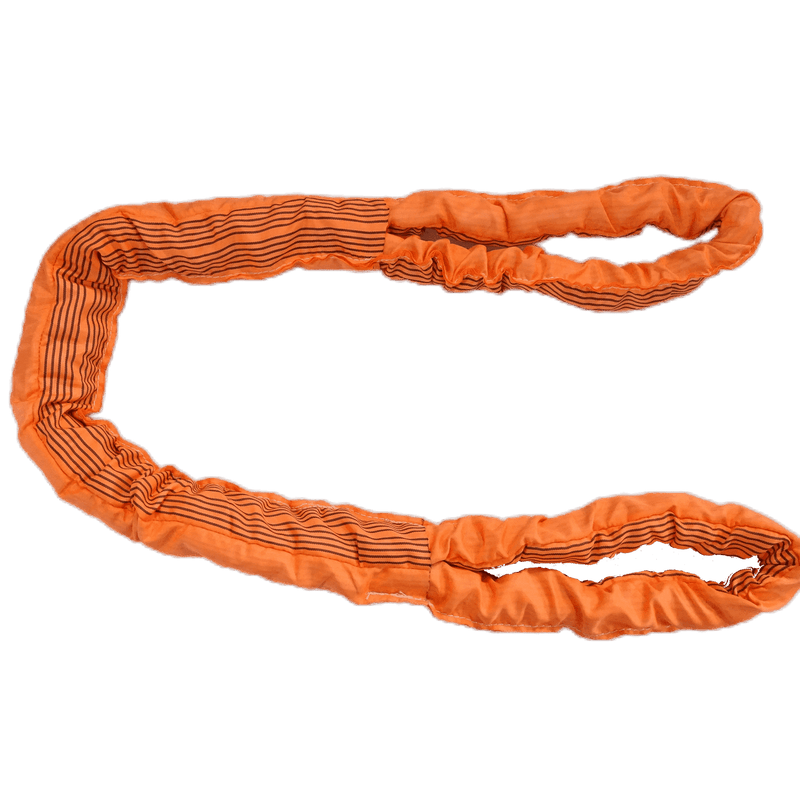 Astro Cinta de Elevação em Poliéster 7:1 Tubular Tipo Sling 20 Ton Laranja